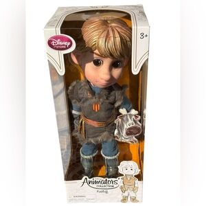 NEW! Disney Animators' Collection 16" Kristoff Doll From Frozen Comes W Sven